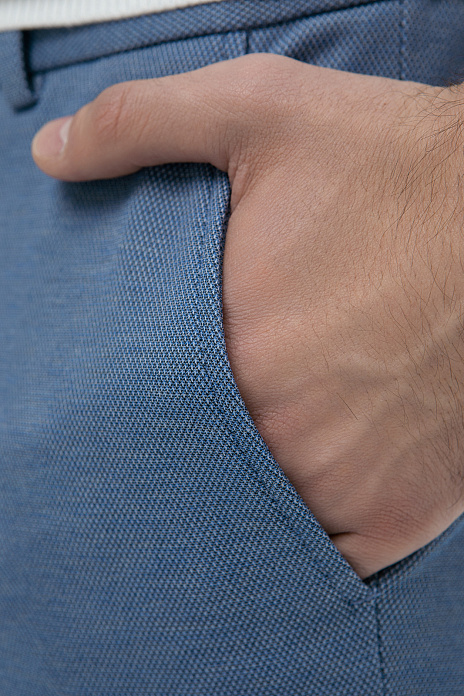 Брюки, цвет Голубой