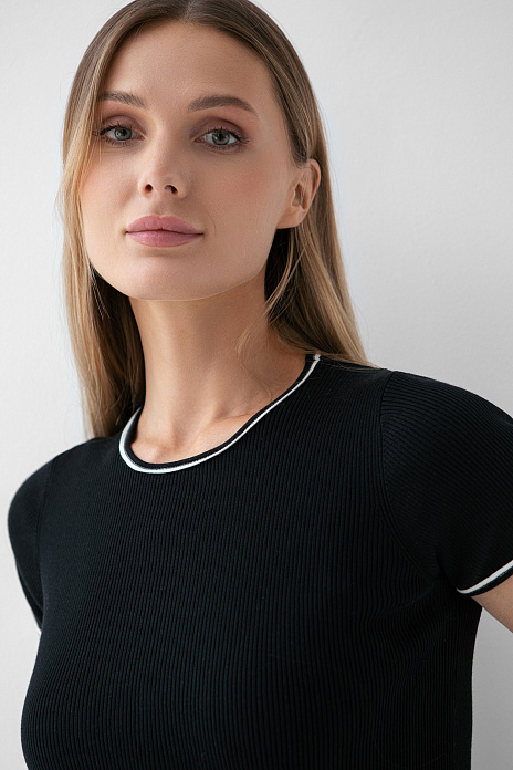 Футболка из хлопка, цвет Черный