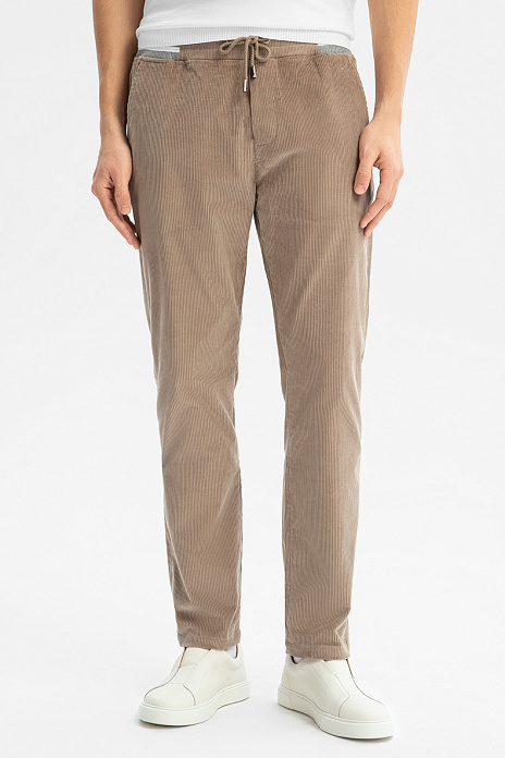 Брюки из вельвета Duca Visconti Di Modrone, лимитированная коллекция, цвет Бежевый