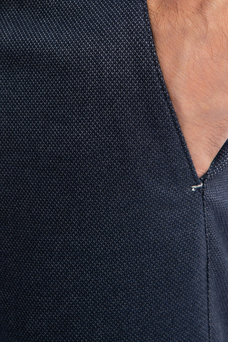 Брюки из хлопка, цвет Синий темный