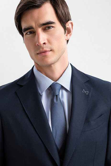 Костюм-тройка из шерсти, цвет 