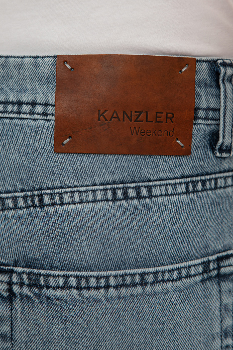 Джинсы, цвет Голубой