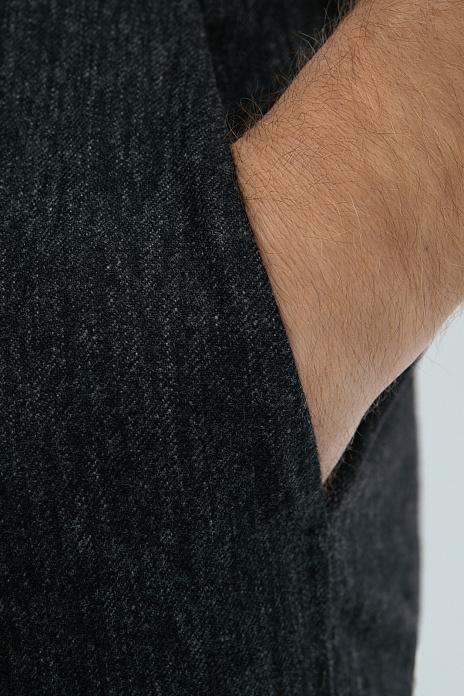 Брюки из шерсти, лимитированная коллекция, цвет Графит