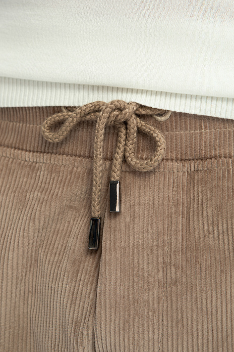 Брюки из вельвета Duca Visconti Di Modrone, лимитированная коллекция, цвет Бежевый