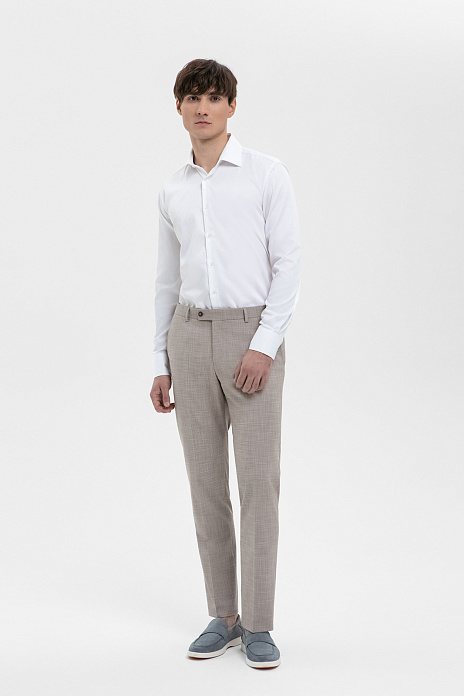 Брюки, цвет Бежевый