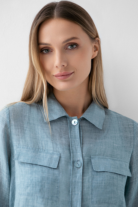 Костюм из рами и тенсела, цвет 