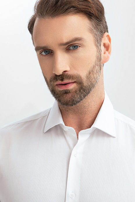 Сорочка из хлопка с защитой от пятен, цвет Белый