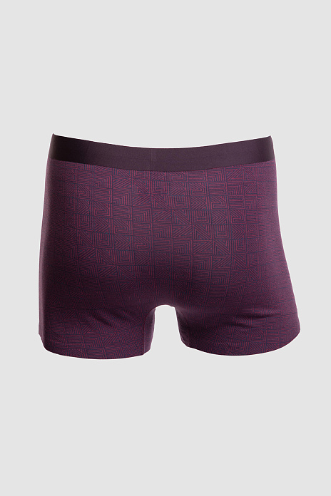 Боксеры из бамбука, цвет Бордовый