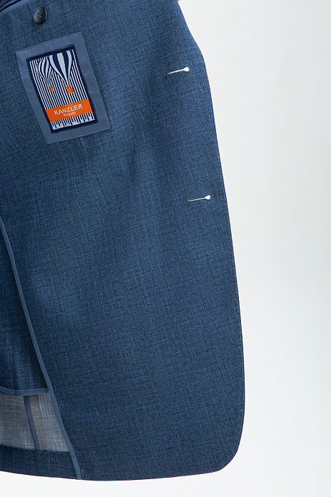 Пиджак однобортный Slim fit, цвет Голубой темный