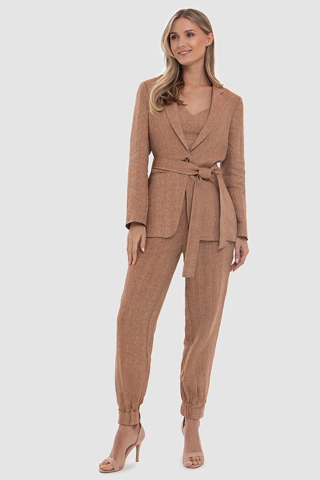 Костюм изо льна, цвет 