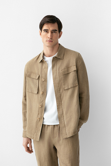 Костюм изо льна, лимитированная коллекция, цвет 