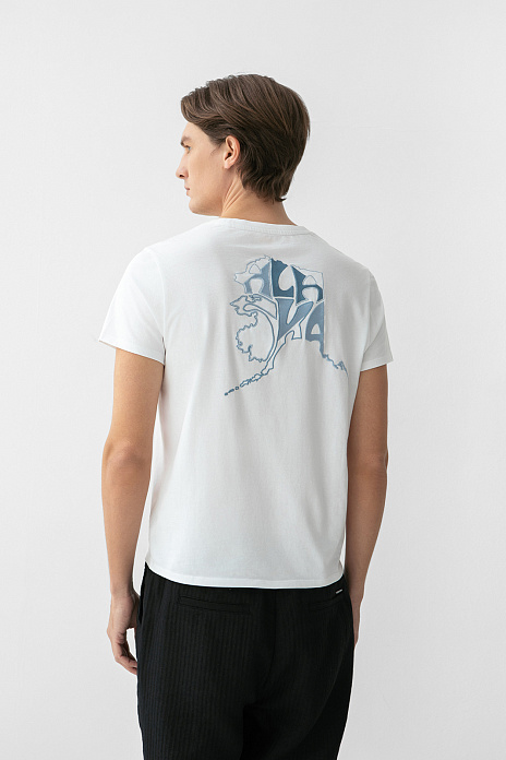 Футболка из хлопка, цвет Белый