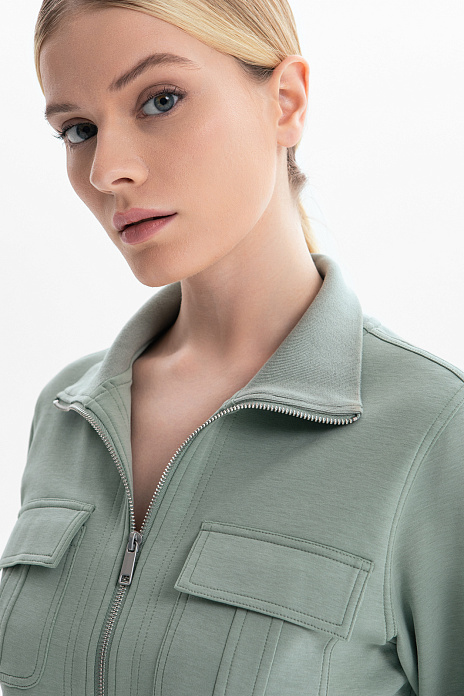 Куртка спортивная, цвет Оливковый