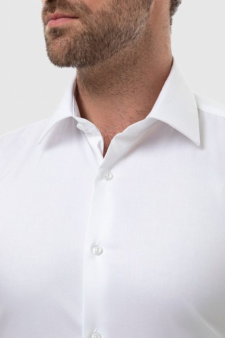 Сорочка из хлопка белая, цвет Белый