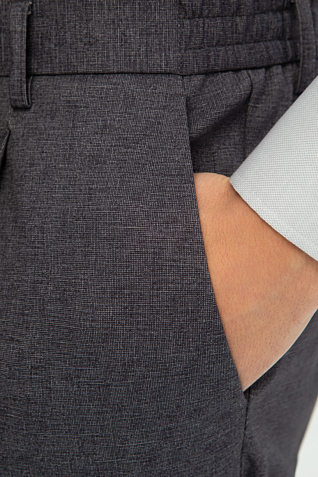 Брюки на кулиске, цвет Антрацит