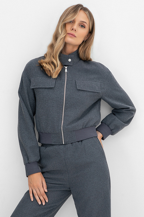 Костюм из смесовой шерсти, цвет 